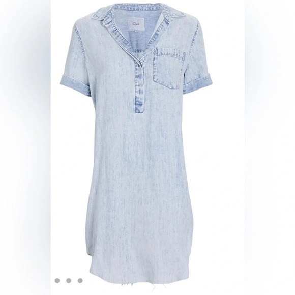 Rails Valerie Raw Hem Shirtdress - Sz s - Picture 1 of 8